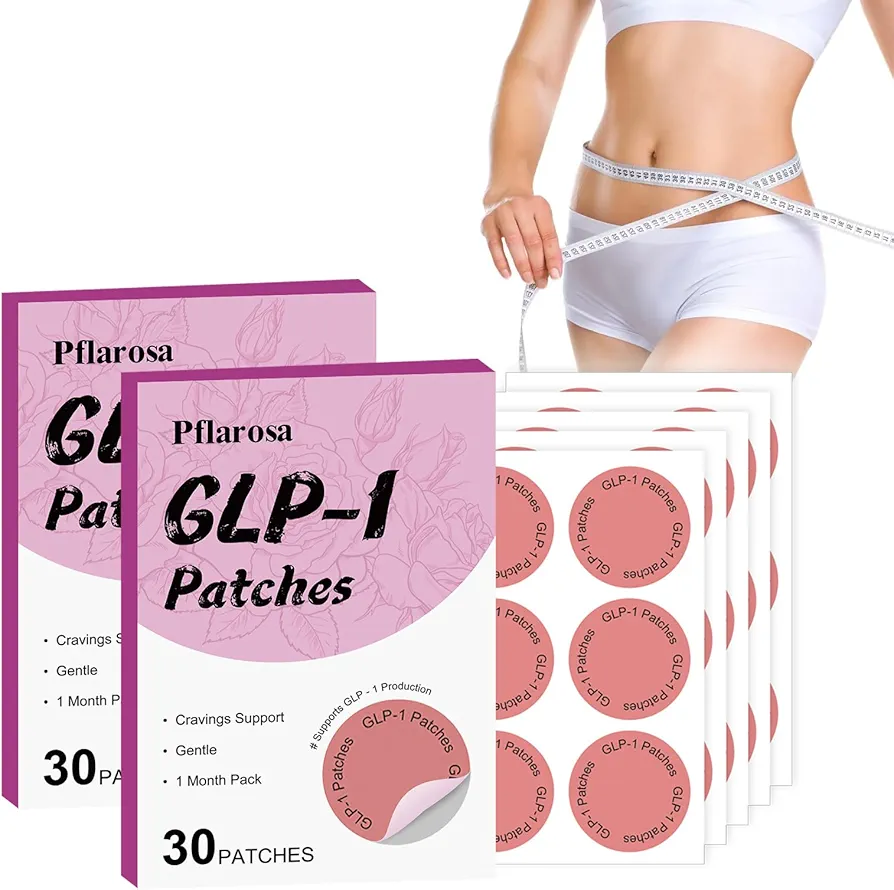 Read more about the article Pflarosa GLP-1 Weight Management Patches, 60 Natural Botanical Patches, Gentle & Soothing Support for Belly & Waist