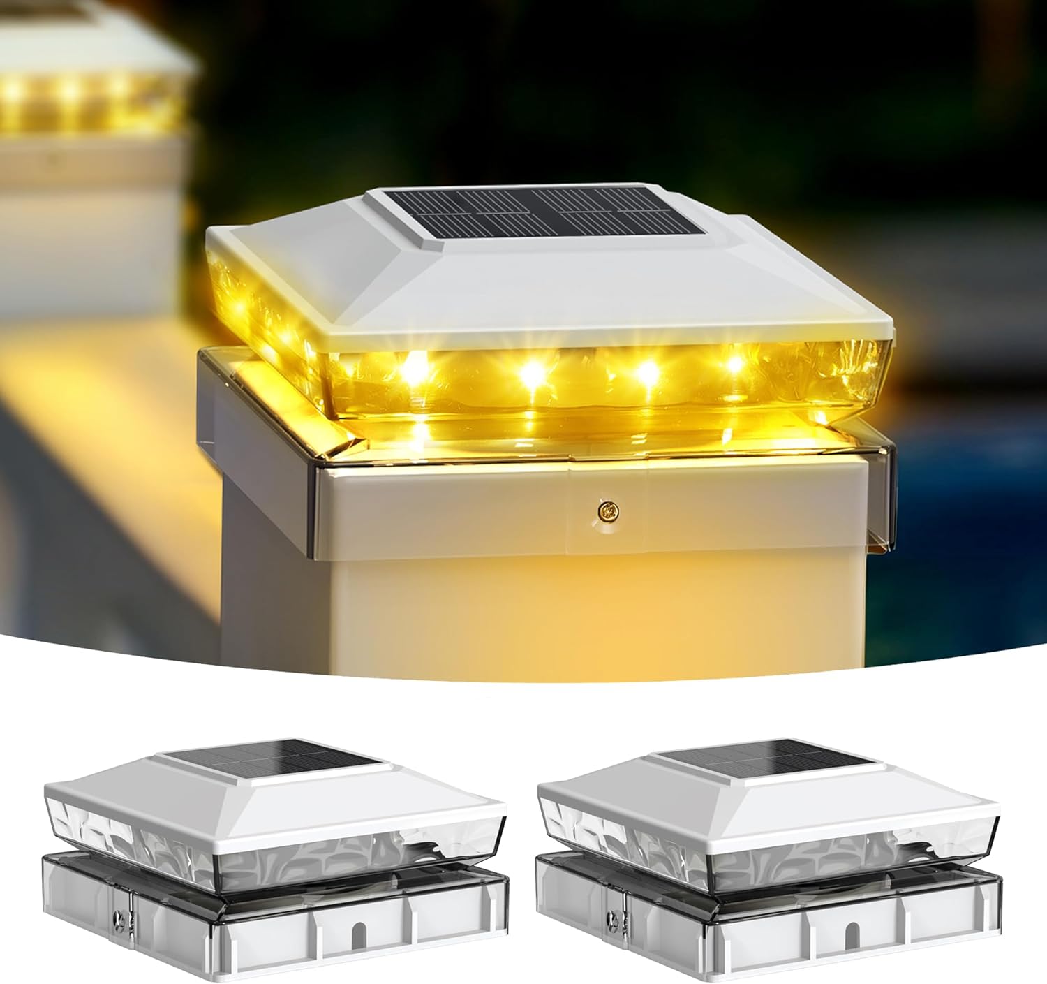 Read more about the article Solar Post Cap Lights Deck Fence