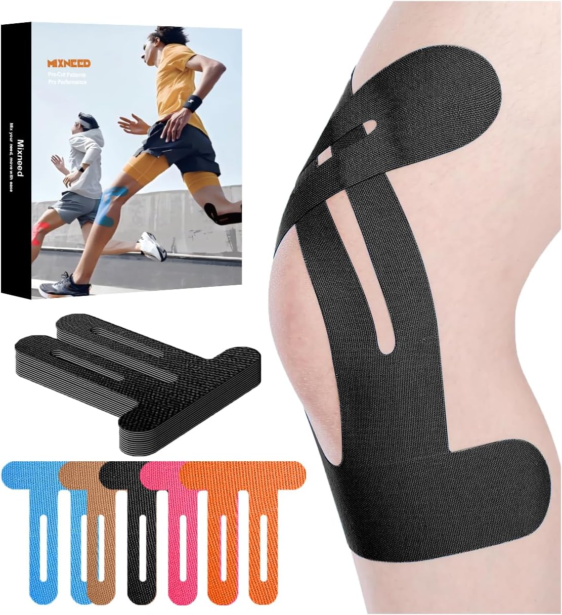 Read more about the article Precut Knee Kinesiology Tape