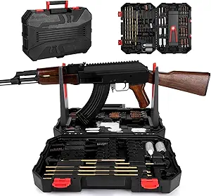 Read more about the article Universal Gun Cleaning Kit for All Caliber Compatible with Pistol Rifle Handgun Shotgun Hunting