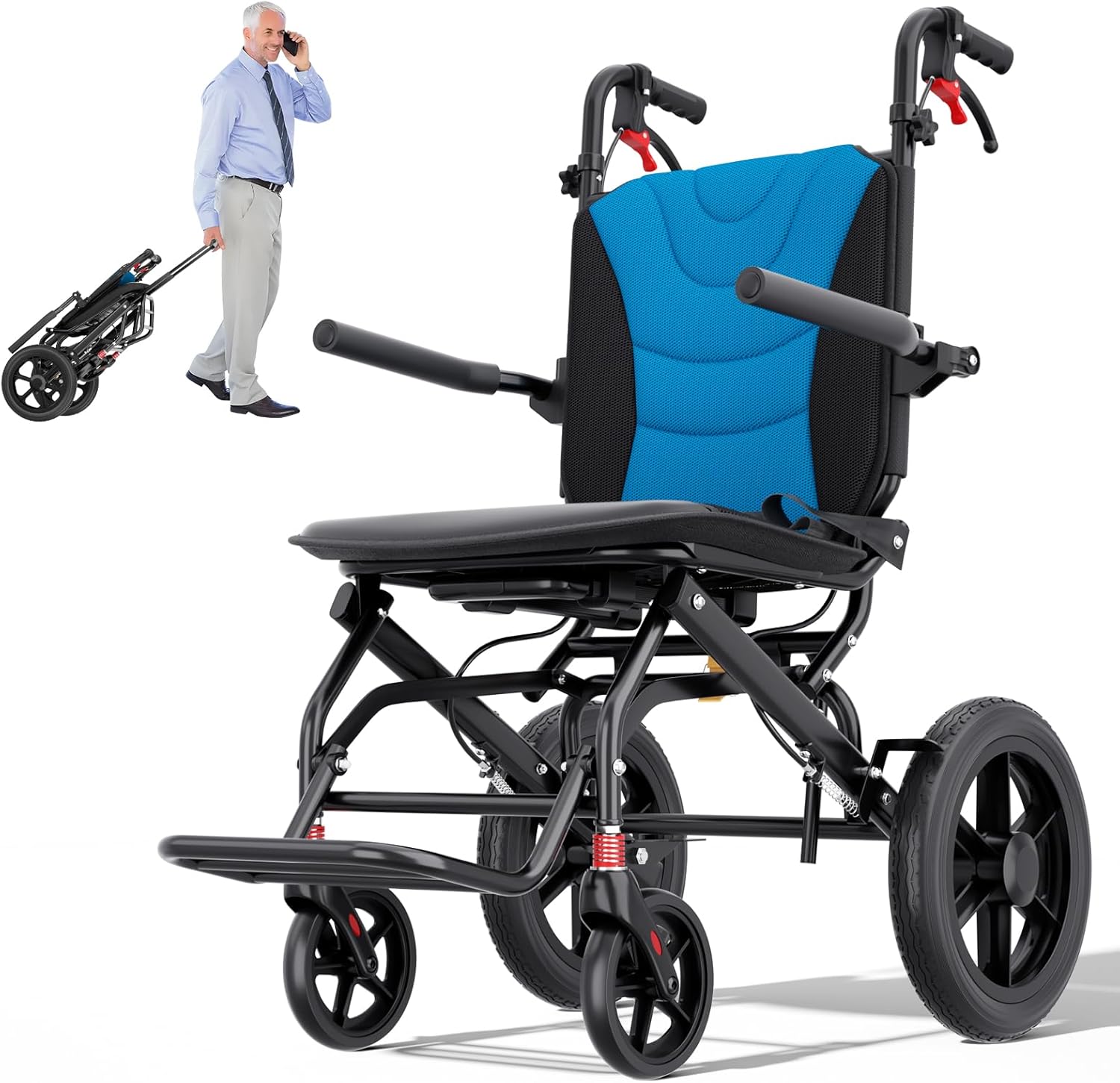 Read more about the article Lightweight Foldable Transport Wheelchair