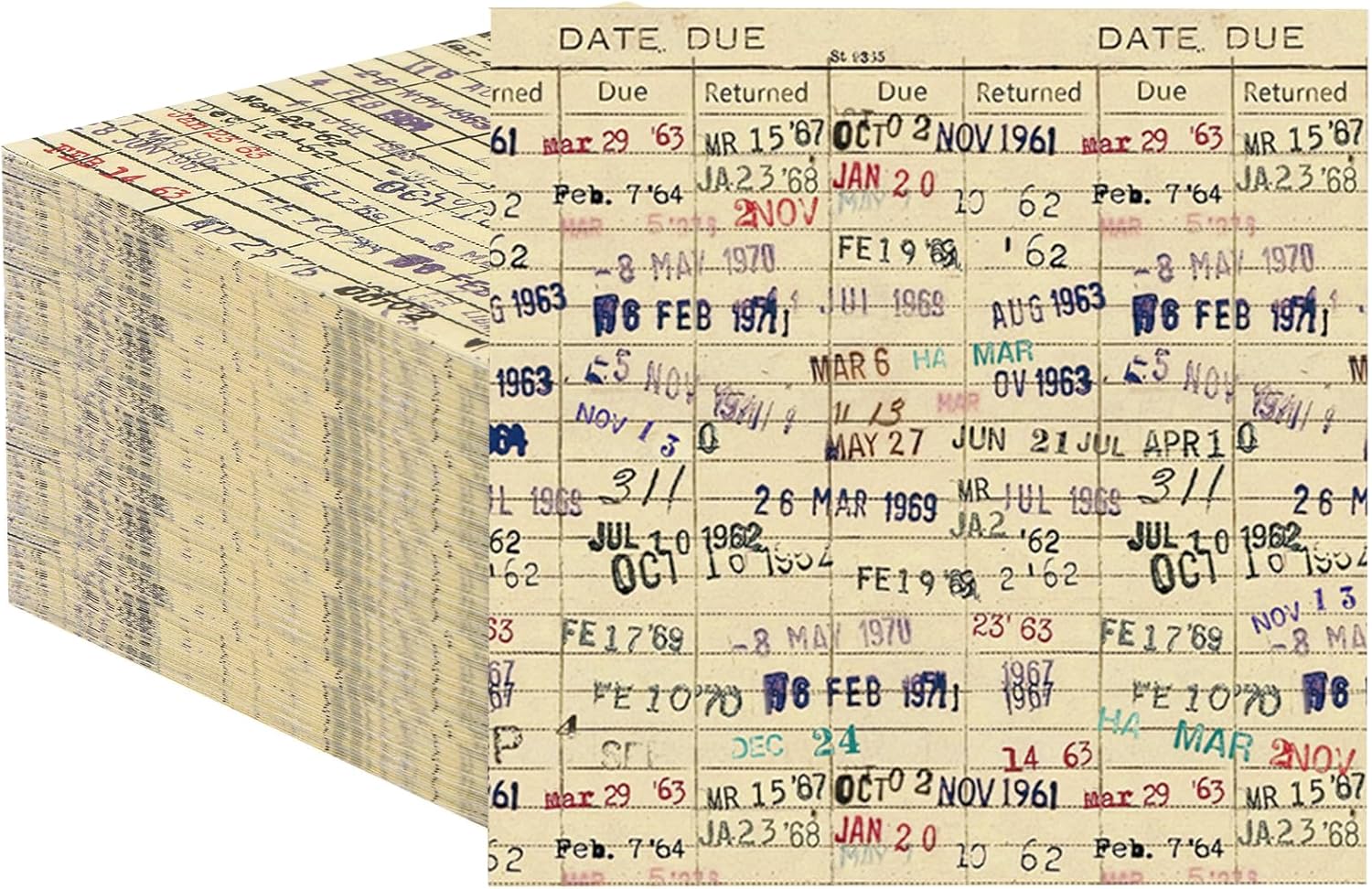 Read more about the article 50 Pcs Due Date Card Book Club