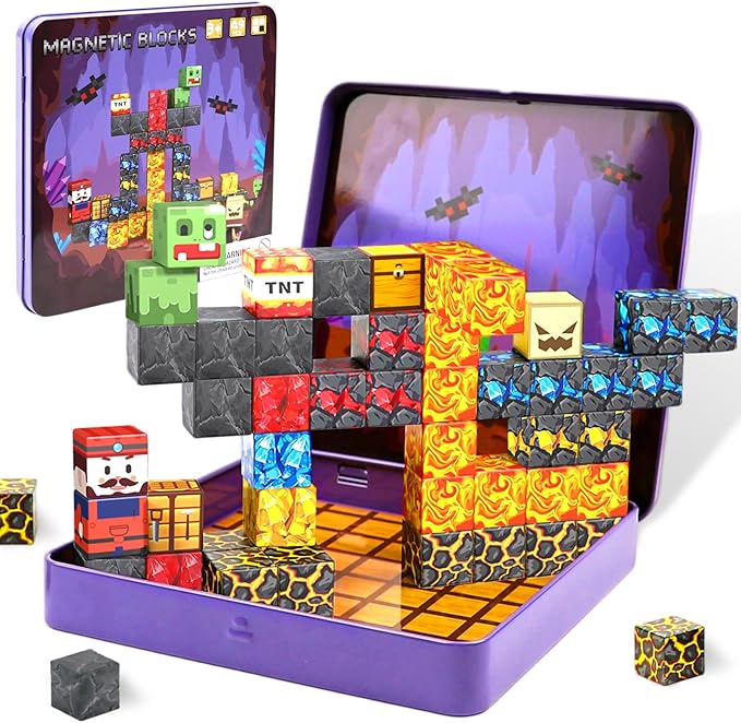 Read more about the article Magnetische Bausteine mit Tragbare Eisenbox