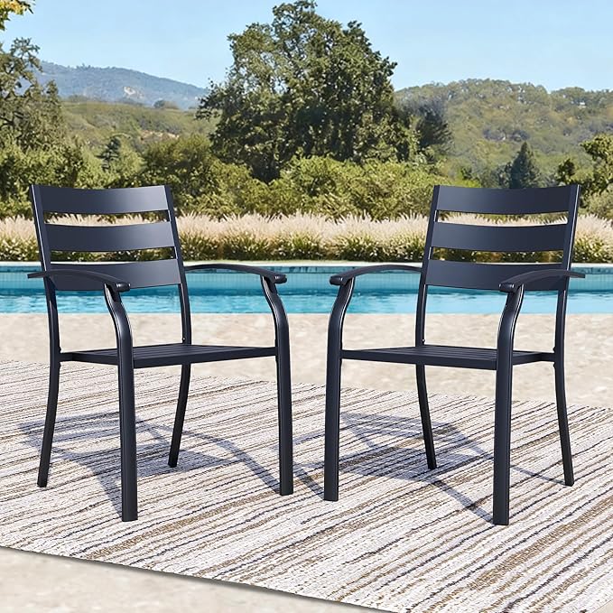 Read more about the article patio metal chairs set of 2