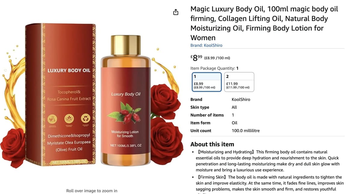 Read more about the article Luxury Body Oil