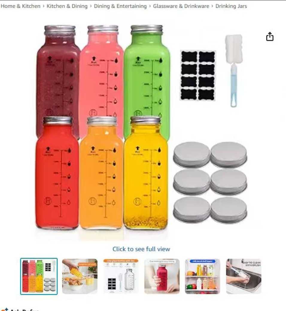 Read more about the article Glass Bottles with Lids