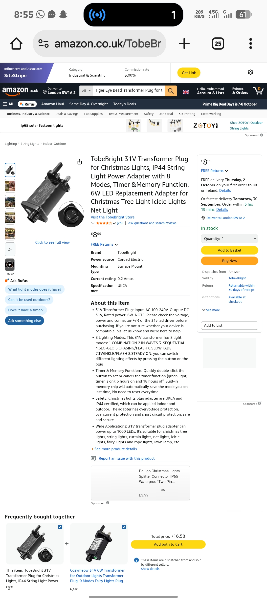 Read more about the article Transformer Plug for Christmas Lights