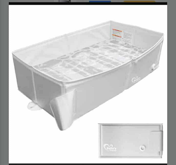 Read more about the article Baby Collapsible Bathtub, Travel Bath Tub for Baby, Foldable
