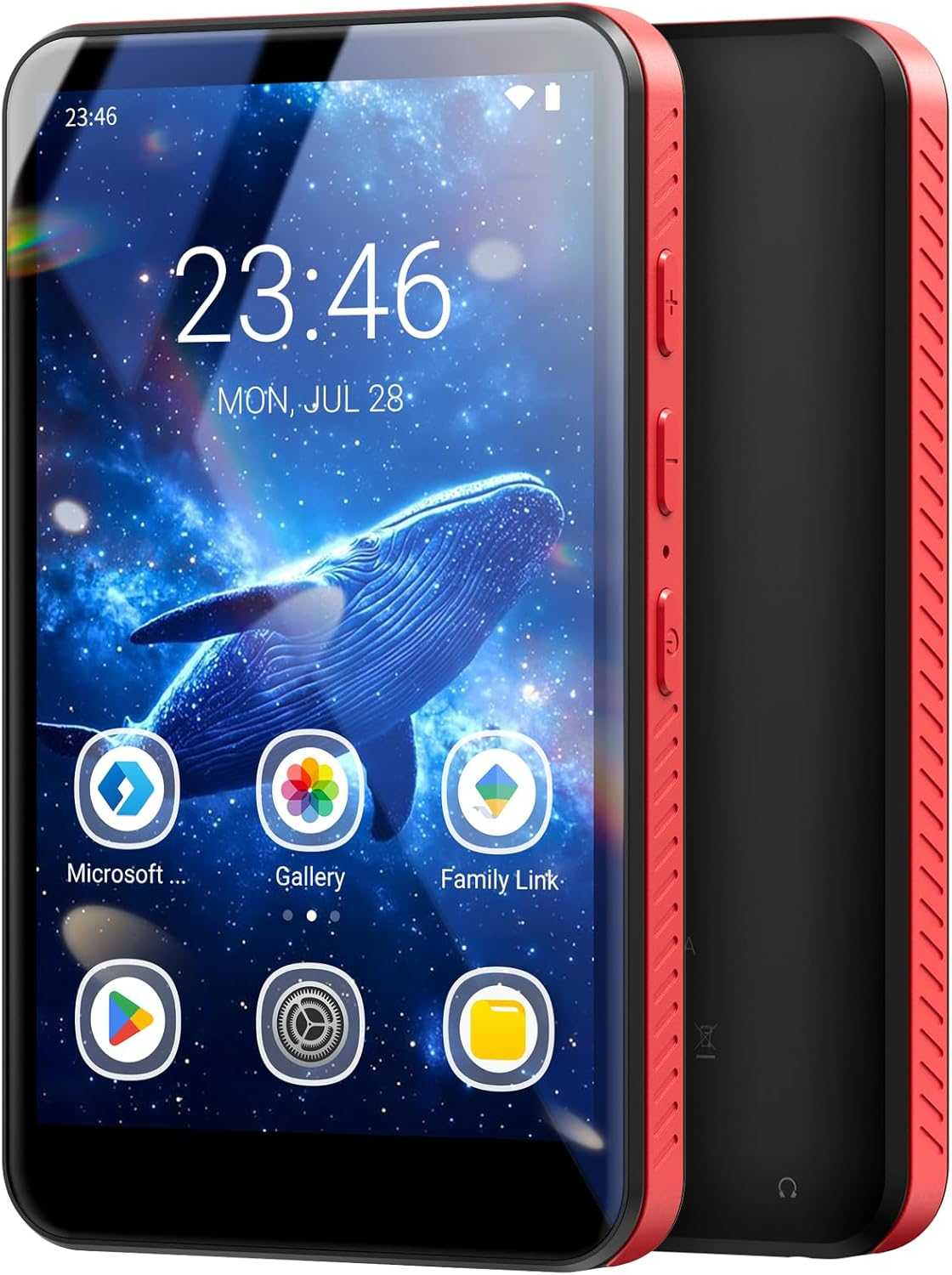 Read more about the article MECHEN 96GB MP3 Player with Bluetooth 4.1 & WLAN – 4 Inch Touchscreen Android 10, Spotify/Amazon Music/Audible Compatible, 32GB + 64GB Card