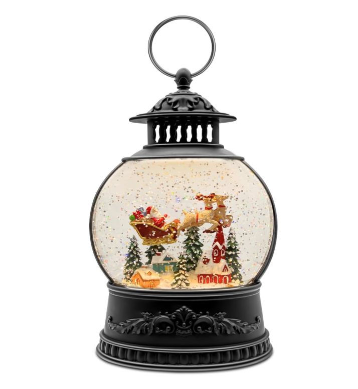 Read more about the article Christmas Lanterns, Rotating and Flashing Musical Snow Globes, Christmas Indoor Decor Gifts