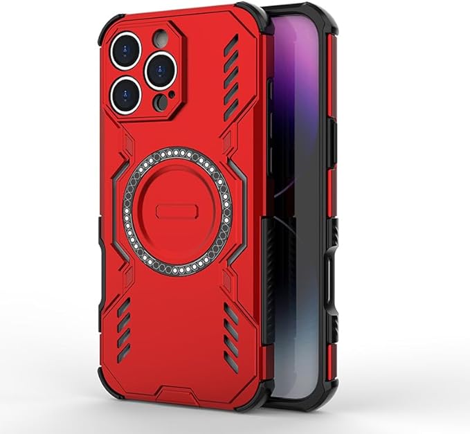 Read more about the article for iPhone 16 Pro Max Case, Magnetic Heat Dissipation Military Grade