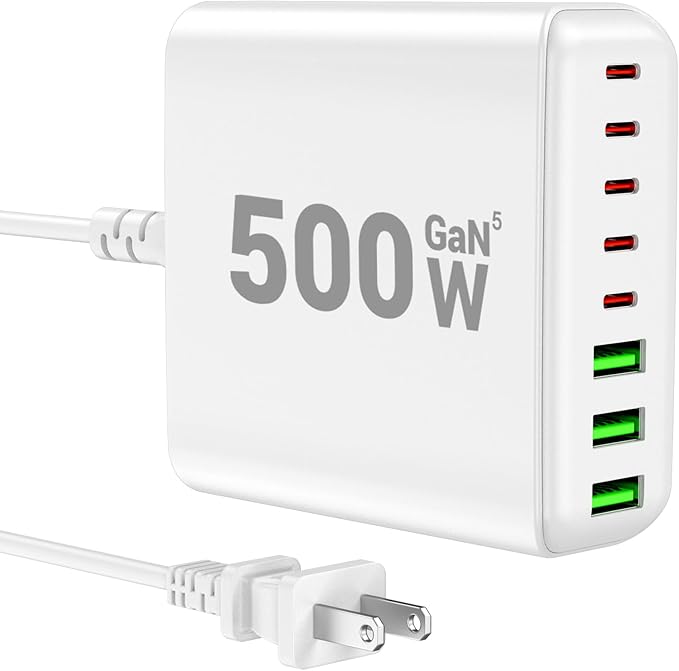 Read more about the article 500W USB C Charger Block