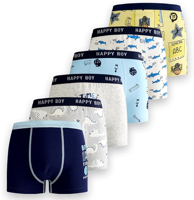 Read more about the article Boys’ and Toddler Boxer Cotton Briefs