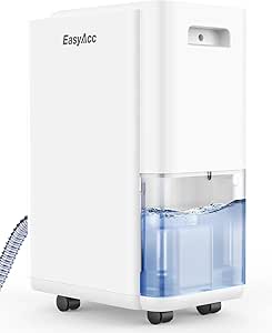Read more about the article EasyAcc ® 18L/Day Compressor Dehumidifier – Energy Efficient [LIFETIME SERVICE] with Dry Laundry Mode, Humidity Sensor& Timer for Mould, Damp & Moisture – for Conservatory, Home,Bedroom Bad 2025 New