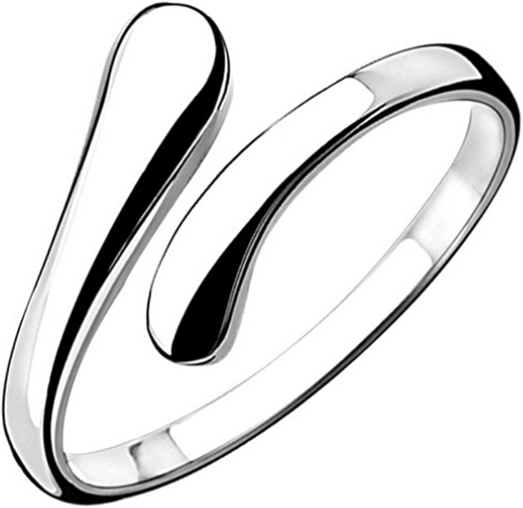 Read more about the article Women’s 925 Sterling Silver Simple Open Adjustable Rings