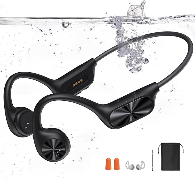 Read more about the article sayrelances Headphones Swimming, Bone Sound Headphones Bluetooth 5.4, IPX8 Waterproof, Sports Headphones 32G Memory, Underwater Headphones with MP3 Player, Open Ear Headphones for Swimming Running