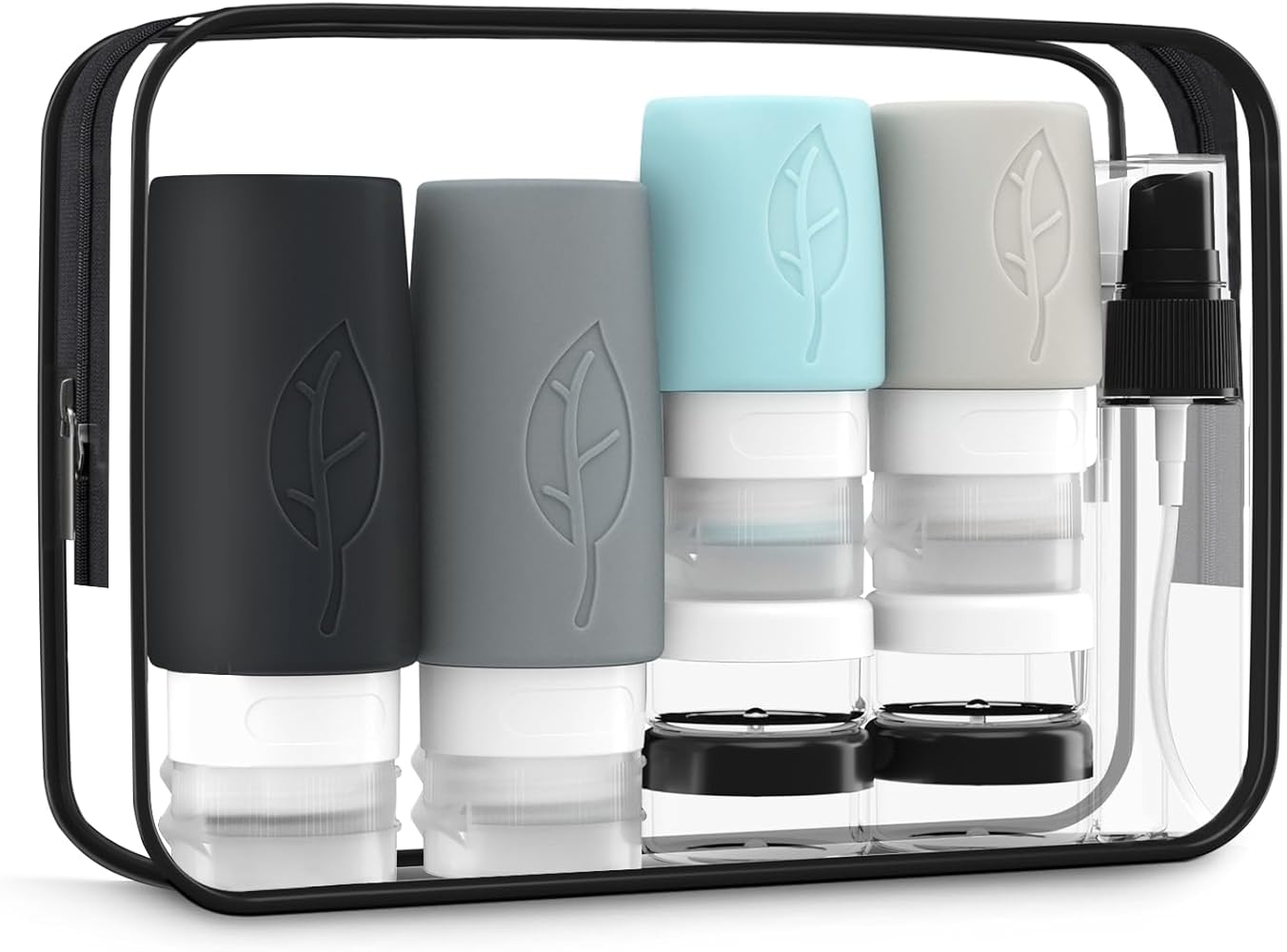 Read more about the article 17 Pack Travel Size Toiletries – Refillable Travel Bottles, Leakproof Squeezable Travel Bottles For Toiletries, Portable Travel Size Containers, Travel Essentials