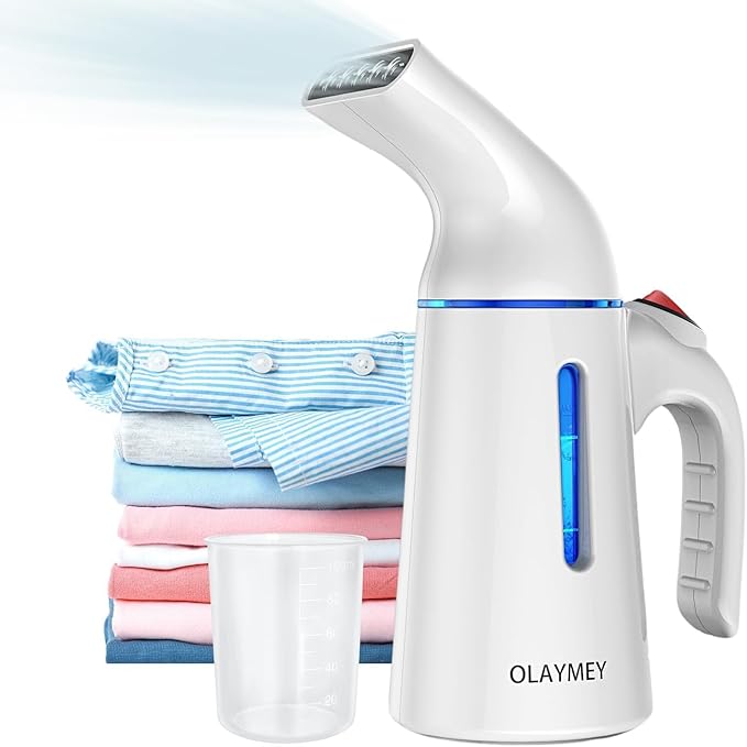 Read more about the article OLAYMEY Clothes Steamer Handheld Steamer for Clothes Portable Travel Steamer Iron 700W Strong Penetrating