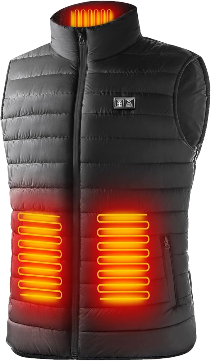 Read more about the article ULGAI Heated Gilet For Men, Heated Body Warmer Mens Washable, Heated Jackets For Men With 3 Heat Settings, Heated Vest For Outdoor Activities(No Battery)