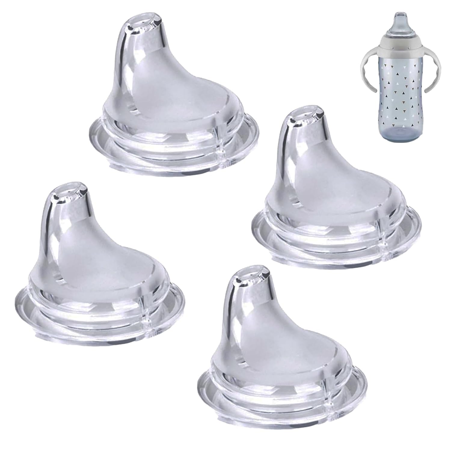 Read more about the article 4 Packs Replacement Silicone Spout Compatible with NUK Learner Cup & Active Cup