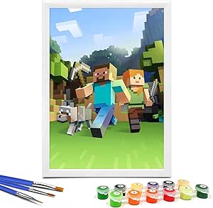 Read more about the article Malen Nach Zahlen Kinder mit Rahmen