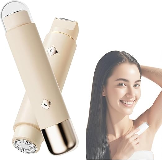Read more about the article Women’s Razor, IPX8 Intimate Shaver for Women, Electric, 2-in-1 Intimate Shaver for Women for Bikini Area, Face and Body, Waterproof and Skin-Friendly Bikini Trimmer for Women (Apricot Colour)
