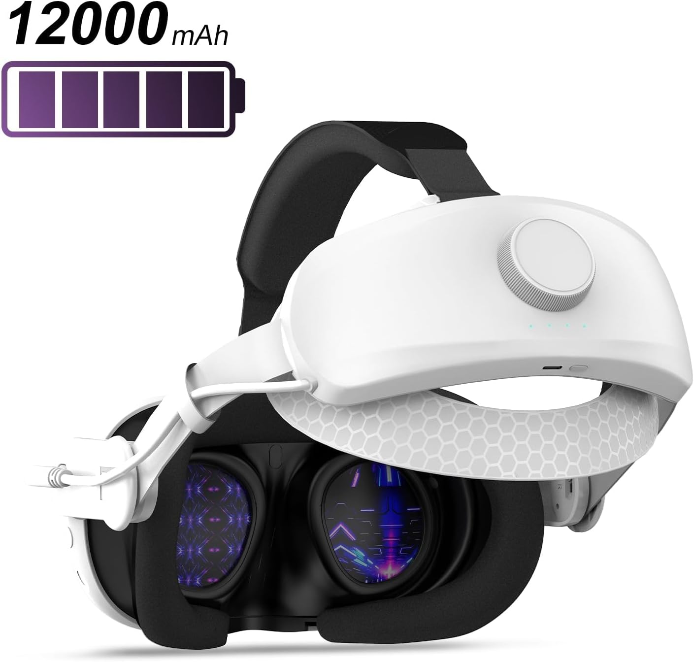 Read more about the article Head Strap with 12000mAh Battery Pack