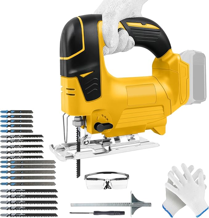 Read more about the article Cordless Jigsaw Compatible with Dewalt 20V Battery