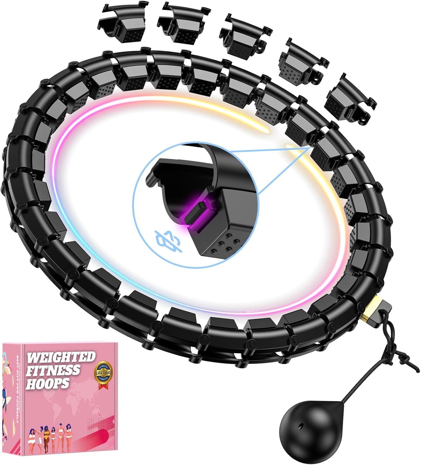 Read more about the article Fit Hoop Weighted Waist Circle,