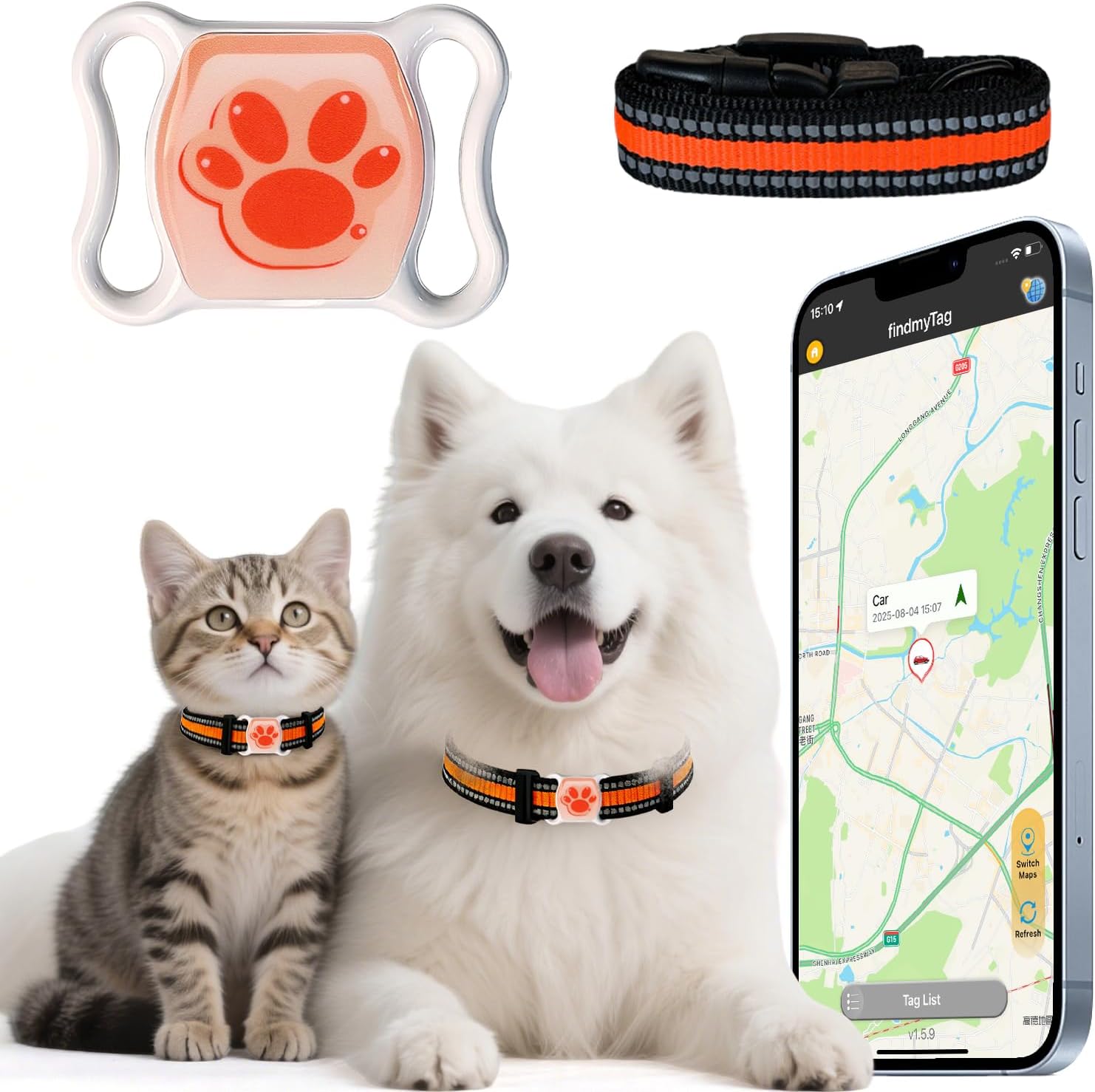 Read more about the article Pet GPS Tracker for Dogs & Cats