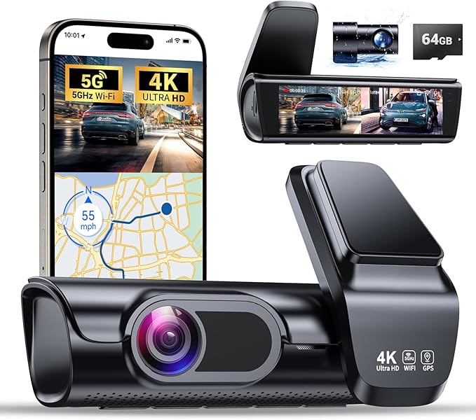 Read more about the article K600 4k Dash Cam Front and Rear