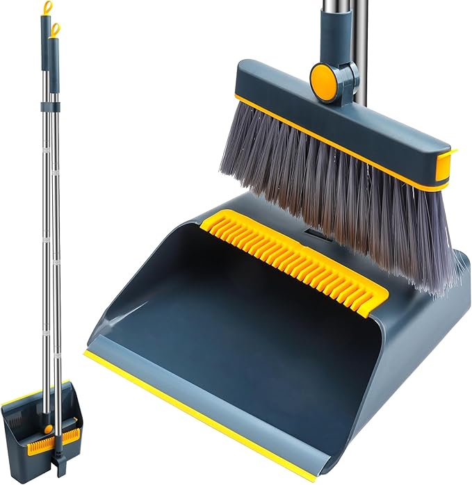 Read more about the article Long-Handled Broom and Dustpan Set, Windproof Broom Combination