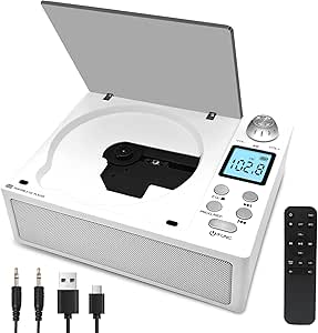 Read more about the article Bluetooth CD Player with Speakers z