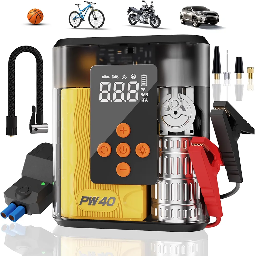 Read more about the article Jump Starter with Air Compressor