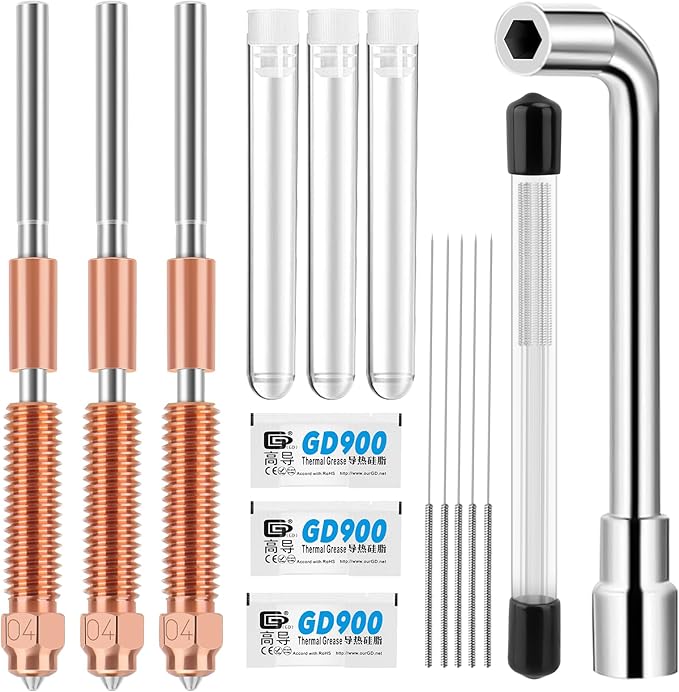 Read more about the article Quick-Swap K1C Nozzle Kit for Creality