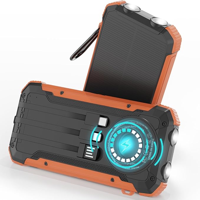 Read more about the article Solar Charger Power Bank 20,000mAh Portable Wireless Charger