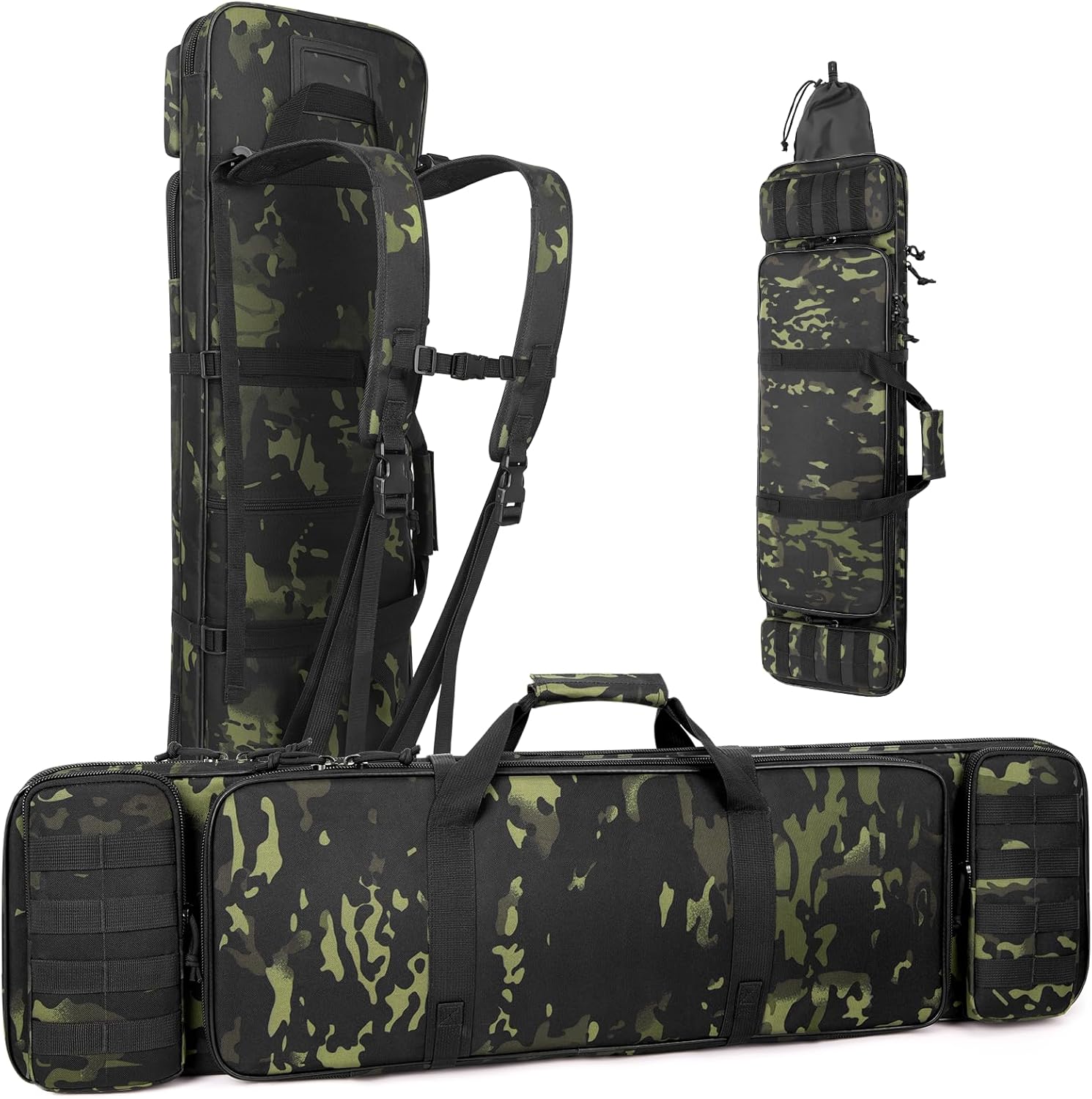 Read more about the article 37inch Soft Rifle Case, Double Rifle Backpack