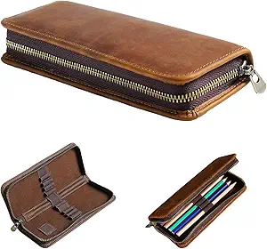 Read more about the article leather pencil case