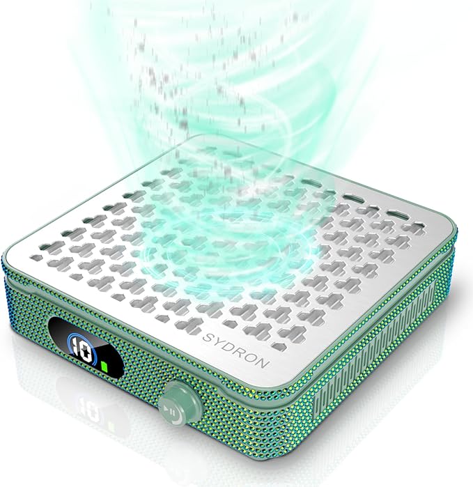 Read more about the article Nail Dust Collector | 1000PA Nail Dust Collector Quiet | 10 Speed Levels | Low Noise & Strong