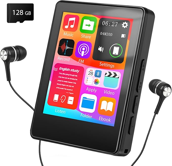 Read more about the article 128GB MP3 Player with Bluetooth