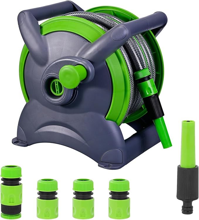 Read more about the article 2-in-1 as Free Standing or Wall Mounted Retractable Hose