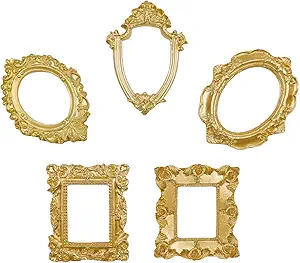 Read more about the article : Mini frames Vintage picture frames Small frames Antique picture frames Vintage gold frames Mini gold frames