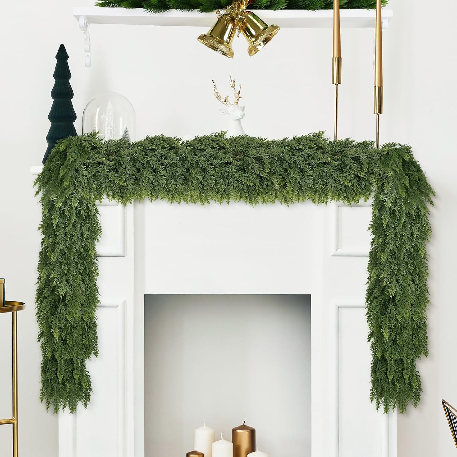 Read more about the article 6FT Faux Cedar Garland Realistic