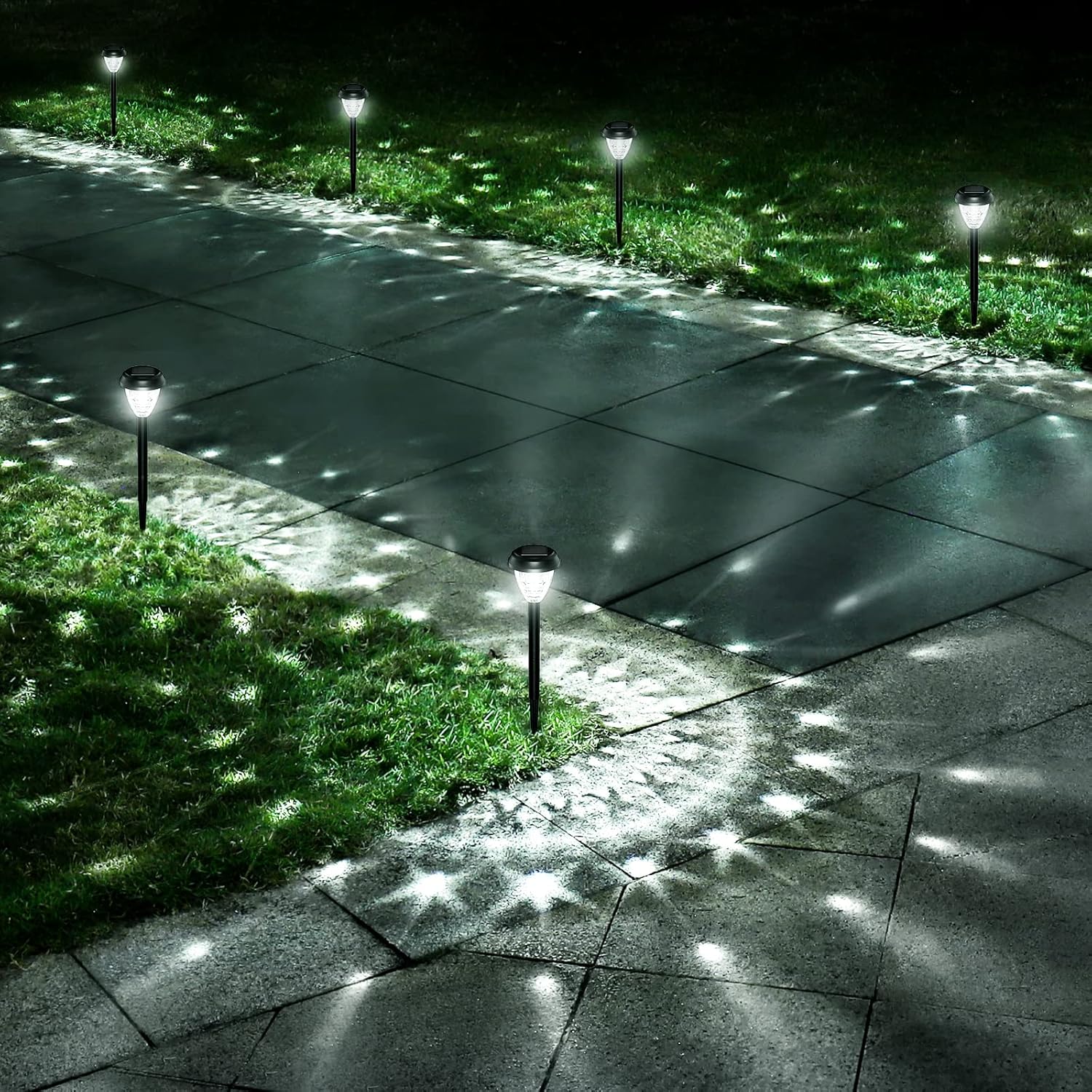 Read more about the article Super Bright Solar Lights, Waterproof 10 Pack