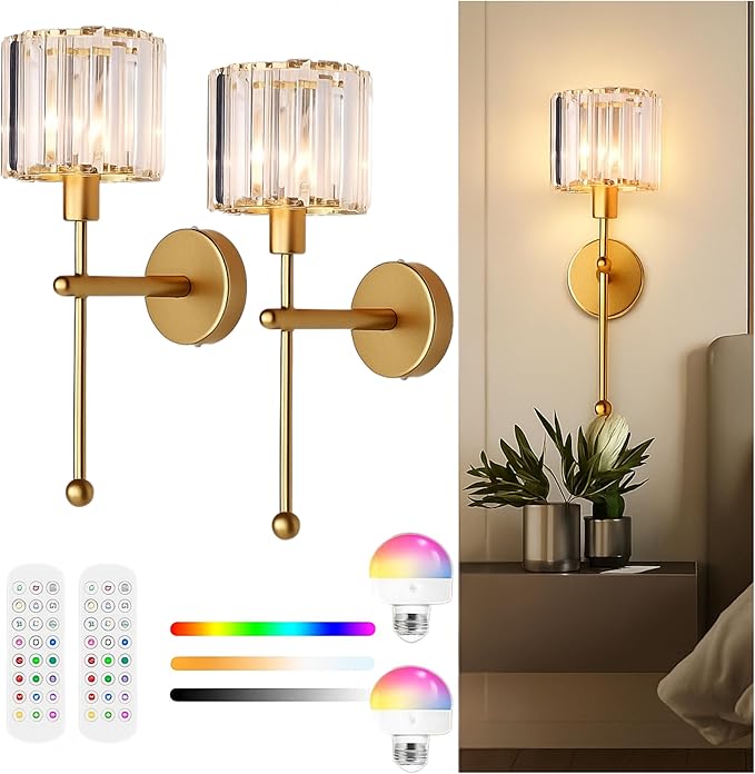 Read more about the article Battery Operated Wall Sconce Set