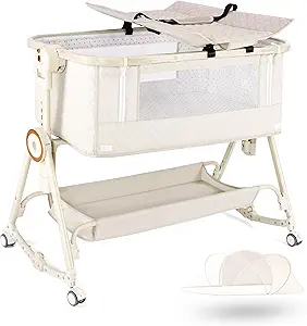 Read more about the article Baby Bassinets Bedside Sleeper 5 in 1