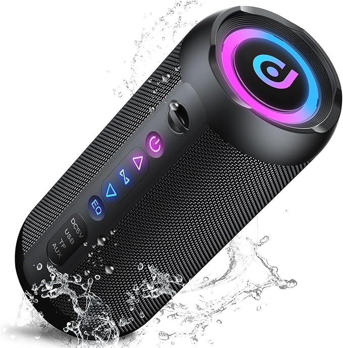 Read more about the article taopodo Portable Bluetooth Speaker with 30W Stereo Sound, 3 EQ Mode & 3 RGB lights, IPX7 Waterproof, 24H Playtime, TWS Wireless Pairing, Outdoor Speaker for Home, Outdoors and Hiking