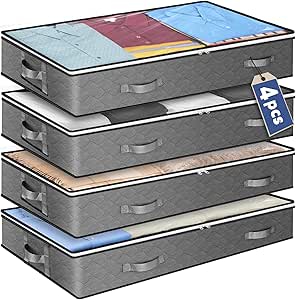 Read more about the article Lychico 90L Storage Bags 6 Pack with Clear Window