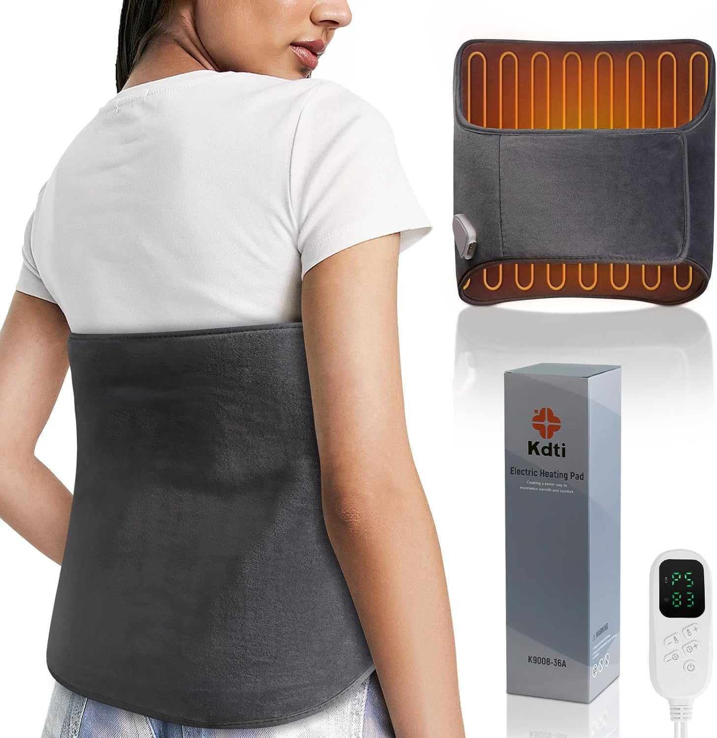 Read more about the article Heat Pad for Waist and Abdomen – Grey