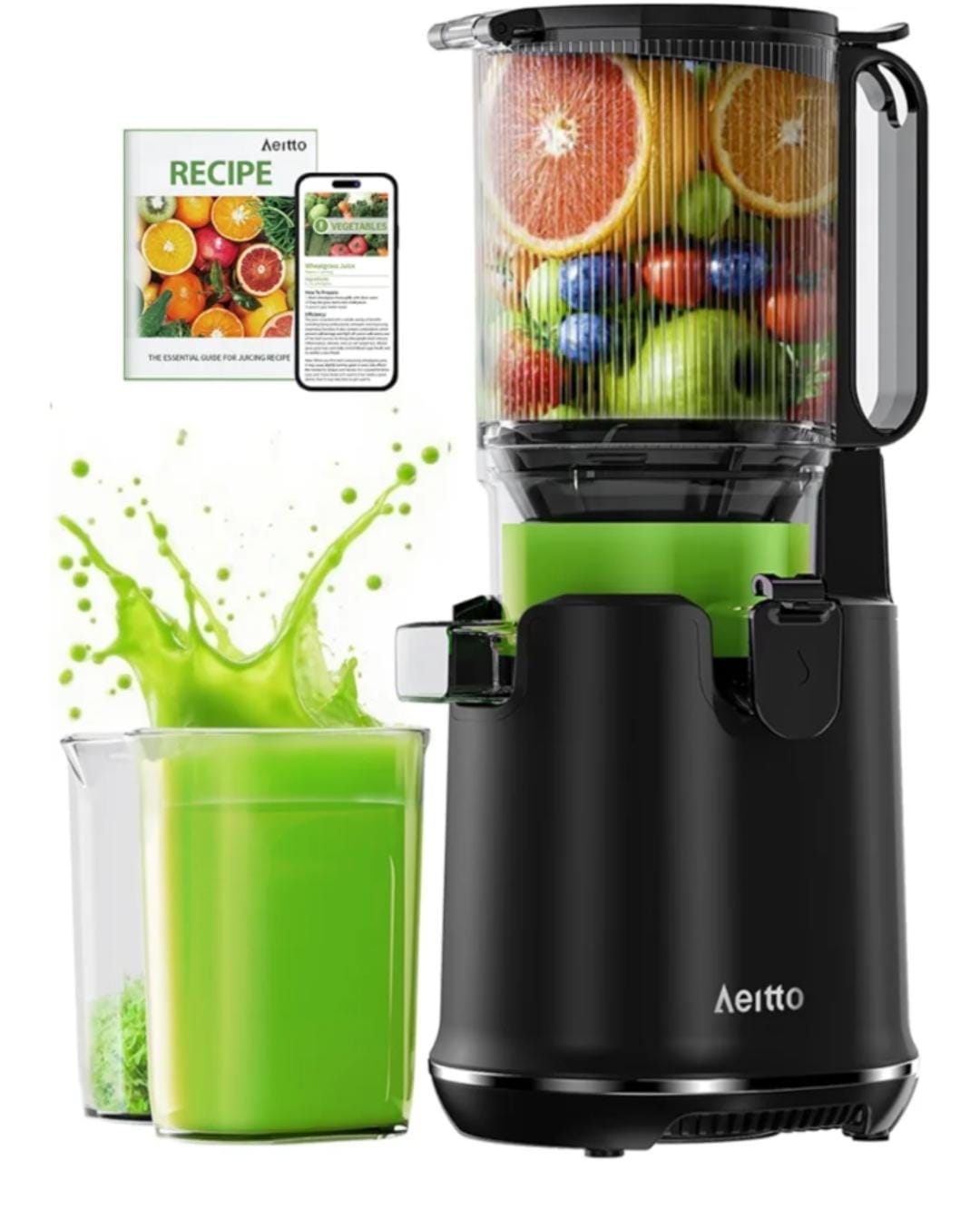Read more about the article Aeitto Max5 Cold Press Juicer, Juicer Machines with 5.3